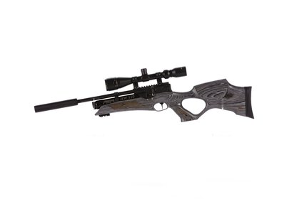 Weihrauch HW110K (Carbine) Grey Laminate Thumbhole Stock Air Rifle